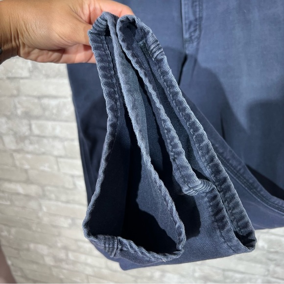 Carhartt Welding Cat2 2112 Men's 36x32 Work Pants Straight Leg Blue **FLAWED** - Picture 3 of 9